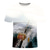 voordelige Lieslaarzen, Viskleding-sportvissen T-shirt voor heren met korte mouwen, ademend, sneldrogend, vochtafvoerend t-shirt