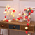 preiswerte USB-Lichterketten-3M 6m Lichterkette 20 40 LEDs Rose String Licht 1 Set Warmes Weiß Weihnachten Neujahr Party Dekorativ Urlaub USB angetrieben AA-Batterien angetrieben