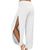 ieftine Pantaloni și flori de yoga-Pentru femei Pantaloni de yoga Harem High Split Zumba Yoga Fitness Pantaloni bloomers Alb Negru Verde Sport Îmbrăcăminte de Sport  Micro-elastic Larg / Casual / Îmbrăcăminte Atletică