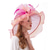 billiga Partyhatt-Fascinatorer Hattar Huvudbonader Organza  Polyamid Bucket Hat Halmsom Hatt Solhatt Avslappnad Semester Melbourne Cup Cocktail Royal Ascot Med Fjäderapplikationer Huvudprydnad Hattar Race Day Klänning