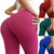 cheap Yoga Leggings &amp; Tights-Women&#039;s Yoga Pants Scrunch Butt Ruched Butt Lifting Tummy Control Butt Lift 4 Way Stretch High Waist Fitness Gym Workout Running Tights Leggings Bottoms Black Pink Blue Spandex Fall Winter Sports