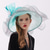 billiga Partyhatt-Fascinatorer Hattar Huvudbonader Organza  Polyamid Bucket Hat Halmsom Hatt Solhatt Avslappnad Semester Melbourne Cup Cocktail Royal Ascot Med Fjäderapplikationer Huvudprydnad Hattar Race Day Klänning