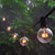 cheap Plug String Lights-Elegant Wedding Reception Party Outdoor String Lights 7.62M 25ft G40 Bulbs Outdoor Wedding Decoration Backyard Bistro Patio Balcony Home Decoration 7W Globe Light String 220-240V