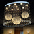 cheap Unique Chandeliers-Crystal Chandelier Ceiling Light With 9 Lights and 2-TierModern K9 Flush Mount Ceiling Light Fixtures Modern Chandelier For Restaurant Dining Room Living Room Bedroom