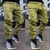 cheap Sweatpants-Men&#039;s Sweatpants Joggers Track Pants Winter Bottoms Stripes Breathable Moisture Wicking Pocket Reflective Strip Green White Black / Stretchy / Street / Athleisure / Tactical Cargo Pants
