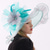 billiga Partyhatt-Fascinatorer Hattar Huvudbonader Organza  Polyamid Bucket Hat Halmsom Hatt Solhatt Avslappnad Semester Melbourne Cup Cocktail Royal Ascot Med Fjäderapplikationer Huvudprydnad Hattar Race Day Klänning