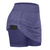 cheap Skorts-Women&#039;s Running Skirt Athletic Skorts Tennis Skort Bottoms Solid Colored Quick Dry Moisture Wicking 2 in 1 with Phone Pocket Liner White Black Purple / Micro-elastic