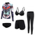 Χαμηλού Κόστους Rash guard πουκάμισα &amp; rash guard κοστούμια-Γυναικεία Προστατευτικά Μαγιό γιλέκο Προστασία από τον ήλιο UV UPF50+ Αναπνέει Μακρυμάνικο Μαγιό 5-τεμάχια Κολύμβηση Καταδύσεις Σέρφινγκ Θαλάσσια Σπορ Φθινόπωρο Άνοιξη Καλοκαίρι / Γρήγορο Στέγνωμα