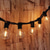 cheap Plug String Lights-Elegant Wedding Reception Party Outdoor String Lights 7.62M 25ft G40 Bulbs Outdoor Wedding Decoration Backyard Bistro Patio Balcony Home Decoration 7W Globe Light String 220-240V
