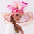 billiga Partyhatt-Fascinatorer Hattar Huvudbonader Organza  Polyamid Bucket Hat Halmsom Hatt Solhatt Avslappnad Semester Melbourne Cup Cocktail Royal Ascot Med Fjäderapplikationer Huvudprydnad Hattar Race Day Klänning