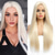 cheap Synthetic Trendy Wigs-Blonde Wigs for Women Synthetic Wig Natural Straight Middle Part Wig Light Golden Synthetic Hair Women's Cosplay Party Christmas Party Wigs
