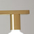 billiga Linjedesign-led taklampa ö ljus modern guld för matsal 70/100cm koppar matsal dekorationsljus 3/5 lamphållare e27 justerbar