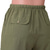 tanie Szorty casualowe-Męskie bawełniane lniane spodenki do kolan lato casual luźny krój spodnie/spodnie szybkie suche oddychające pot wiking lekkie sznurkiem szorty spacerowe do piżamy plaża joga zieleń wojskowa
