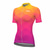 cheap Cycling Jerseys-21Grams® Women&#039;s Cycling Jersey Short Sleeve Mountain Bike MTB Road Bike Cycling Graphic Gradient Jersey Shirt Yellow Fast Dry Breathable Quick Dry Sports Clothing Apparel / Stretchy / Athleisure