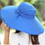 זול אביזרי לבוש לטיולים-כובע שמש כובע לטיולי הליכה קיץ חיצוני הגנה מפני השמש נושם תומך זיעה כובע צבע כחול חאקי / כחול מפואר צבע כחול / כחול ולבן פרחים ל