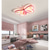 cheap Flush Mounts &amp; Semi Flush Mounts-LED Ceiling Light 50 cm Circle Design Flush Mount Lights Metal Artistic Style Stylish Painted Finishes Modern Butterfly Design Kids Room Children&#039;s Bedroom 220-240V