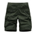 cheap Hiking Trousers &amp; Shorts-Men&#039;s Cargo Shorts Hiking Shorts Military Summer Outdoor Ripstop Breathable Quick Dry Multi Pockets Shorts Bottoms Black Army Green Cotton Hunting Fishing Climbing 30 32 34 36 38 / Wear Resistance
