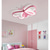 cheap Flush Mounts &amp; Semi Flush Mounts-LED Ceiling Light 50 cm Circle Design Flush Mount Lights Metal Artistic Style Stylish Painted Finishes Modern Butterfly Design Kids Room Children&#039;s Bedroom 220-240V