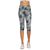 preiswerte Yoga Leggings &amp; Strumpfhosen-Damen Yogahose Seitentaschen Po-Lifting Bauchkontrolle Hohe Taille Pilates Fitnesstraining Laufen Strumpfhosen Capri Leggings Unterteile Druck Schwarz+Rosa+Grün Schwarz Weiß Spandex Herbst Winter