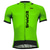 cheap Men&#039;s Jerseys-21Grams Men&#039;s Cycling Jersey Short Sleeve Bike Jersey Top with 3 Rear Pockets Mountain Bike MTB Road Bike Cycling Quick Dry YKK Zipper Back Pocket Reduces Chafing Green Yellow Dark Green Polyester