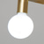 billiga Linjedesign-led taklampa ö ljus modern guld för matsal 70/100cm koppar matsal dekorationsljus 3/5 lamphållare e27 justerbar
