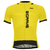 cheap Men&#039;s Jerseys-21Grams Men&#039;s Cycling Jersey Short Sleeve Bike Jersey Top with 3 Rear Pockets Mountain Bike MTB Road Bike Cycling Quick Dry YKK Zipper Back Pocket Reduces Chafing Green Yellow Dark Green Polyester