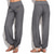 abordables Pantalones de mujer-listha casual soft yoga pantalones harem mujeres cintura alta deportes holgados pantalones holgados d gris