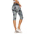 preiswerte Yoga Leggings &amp; Strumpfhosen-Damen Yogahose Seitentaschen Po-Lifting Bauchkontrolle Hohe Taille Pilates Fitnesstraining Laufen Strumpfhosen Capri Leggings Unterteile Druck Schwarz+Rosa+Grün Schwarz Weiß Spandex Herbst Winter
