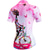 economico Maglie da donna-Per donna Maglia da Ciclismo A Motivi Motivo Floreale Fiore Manica Corta Bicicletta Maglia Top con 3 tasche posteriori Mountain Bike MTB Ciclismo su strada Asciugatura Rapida Tasca Posteriore