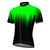 cheap Cycling Jerseys-OUKU Men&#039;s Cycling Jersey Short Sleeve Mountain Bike MTB Road Bike Cycling Graphic Gradient Jersey Shirt Green Breathable Quick Dry Moisture Wicking Sports Clothing Apparel / Athleisure