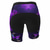 cheap Cycling Pants, Shorts, Tights-Women&#039;s Cycling Shorts Bike Shorts Bike Shorts Padded Shorts / Chamois Bottoms Mountain Bike MTB Road Bike Cycling Sports Graphic Floral Botanical Design Purple Quick Dry Moisture Wicking Clothing