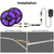 voordelige waterdichte stripverlichting-led strip licht 2x5m 32.8ft led uv zwart licht strip kit 600 eenheden uv lamp kralen 12v flexibele blacklight armaturen 10m led lint waterdicht voor indoor fluorescerende dansfeest podium verlichting