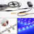 voordelige waterdichte stripverlichting-led strip licht 2x5m 32.8ft led uv zwart licht strip kit 600 eenheden uv lamp kralen 12v flexibele blacklight armaturen 10m led lint waterdicht voor indoor fluorescerende dansfeest podium verlichting