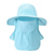 זול אביזרי לבוש לטיולים-כובע שמש כובע דלי רחב קיץ חיצוני packable נגד יתושים הגנת UV נושם כובע ניילון צהוב בהיר אפור בהיר אפור כהה ל / ייבוש מהיר / עם כיסוי דש הפנים הצוואר