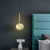 abordables Luces de isla-Luz colgante led diseño de planeta luz de noche moderno diseño de globo dorado 15 cm metal galvanizado 110-120v 220-240v
