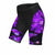 cheap Cycling Pants, Shorts, Tights-Women&#039;s Cycling Shorts Bike Shorts Bike Shorts Padded Shorts / Chamois Bottoms Mountain Bike MTB Road Bike Cycling Sports Graphic Floral Botanical Design Purple Quick Dry Moisture Wicking Clothing