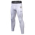 baratos Calças &amp; Leggings de Corrida-yushow 2 packs leggings de compressão masculinos collants esportivos calça de camada base sportsweart esqui corrida treino de ginástica