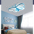 cheap Flush Mounts &amp; Semi Flush Mounts-LED Ceiling Light 50 cm Circle Design Flush Mount Lights Metal Artistic Style Stylish Painted Finishes Modern Butterfly Design Kids Room Children&#039;s Bedroom 220-240V