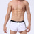 billiga Simbyxor och badshorts-Herr Badshorts Boardshorts Elastisk midja Lappverk Snabb tork Kort Dagligen Gym Badning Elegant och modernt Ledig / Sportig Blå Svart Microelastisk