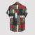 billige Hawaiiskjorter-Herre Skjorte Hawaii skjorte Aloha Paisley Tribal Aftæpning Afslappet Daglig Knap ned Kortærmet Toppe Designer Letvægt Afslappet Mode Sort / Hvid Regnbue