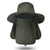 זול אביזרי לבוש לטיולים-כובע שמש כובע דלי רחב קיץ חיצוני packable נגד יתושים הגנת UV נושם כובע ניילון צהוב בהיר אפור בהיר אפור כהה ל / ייבוש מהיר / עם כיסוי דש הפנים הצוואר