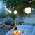 preiswerte Stecker Lichterketten-LED G50 Glühbirnenlampe wasserdicht 5M LED-Stringlicht Außen Feenlampe Garten Patio Hochzeits Café Dekoration AC 110V 220V EU US Stecker