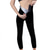 זול מכנסי יוגה קצרים-מכנסי זיעה נשים נשים סאונה אימון זיעה חותלות כושר כושר תרגיל מכנסיים capri חם מעצב גוף תרמו