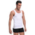 cheap Running Tops-Men&#039;s Crew Neck Body Shaper Yoga Top Summer White Black Royal Blue Spandex Yoga Fitness Gym Workout Weight Loss T shirt Short Sleeve Sport Activewear Quick Dry Breathable Stretchy Slim