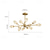 baratos Estilo Sputnik-led pendant light luxo moderno lustre 64/84/90/100 cm sputnik design cobre estilo formal sputnik latão moderno estilo nórdico 220-240v 110-120v