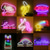 billige Neon LED-lys-2m 6.6ft Neon Strip Lights 240LEDs 2835 SMD Varm Hvit Fargerik DIY Nyttårs Bar Sengetøy Fest Vanntett Klippbare Dekorative 12V