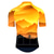 tanie Koszulki i bluzy kolarskie-21Grams Męskie Koszulka rowerowa Krótki rękaw Kolarstwo górskie Kolarstwie szosowym Graficzny Gradient 3D Dżersej Top Czarny / Pomarańczowy Żółty Królewski błękit Kolarstwo Oddychający Odporność na