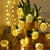 economico Striscie luci ad energia solare-luci solari all&#039;aperto led luci stringa a forma di ananas 7m 30led lucine per patio casa festa di nozze camera da letto compleanno hawaiano tropicale decorazione tiki (bianco caldo)