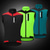 cheap Cycling Vest-WOSAWE Men&#039;s Sleeveless Cycling Vest Polyester Green Black Dark Navy Patchwork Bike Vest / Gilet High Visibility Waterproof Windproof Breathable Reflective Strips Sports Patchwork Clothing Apparel