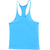 levne Tílka na cvičení-pánská kulturistika, vyztužené tílka, y-back tělocvična fitness trička (tmavě modrá, 2xl)